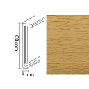 Плинтус Плинтус Dollken TS60 Life 2543 (D255)  | FLOORDEALER